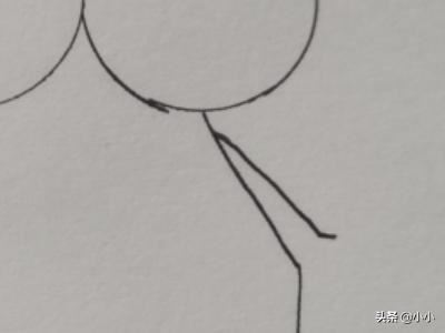 抖音火爆戀人的小人簡筆畫方法？