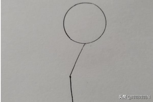 抖音火爆戀人的小人簡筆畫方法？