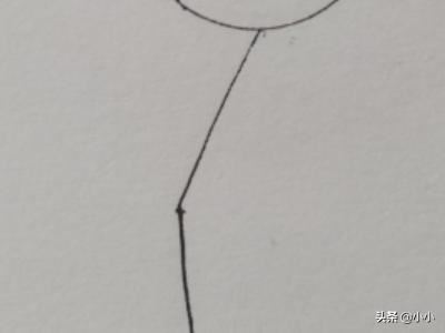 抖音火爆戀人的小人簡筆畫方法？
