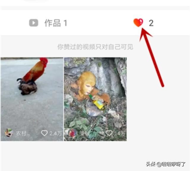 火山小視頻怎么刪除點(diǎn)贊的視頻？