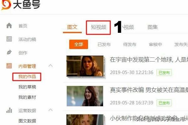 大魚號怎么上傳視頻，怎么發(fā)視頻？