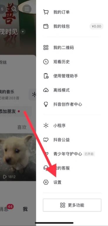 抖音怎么關聲音？