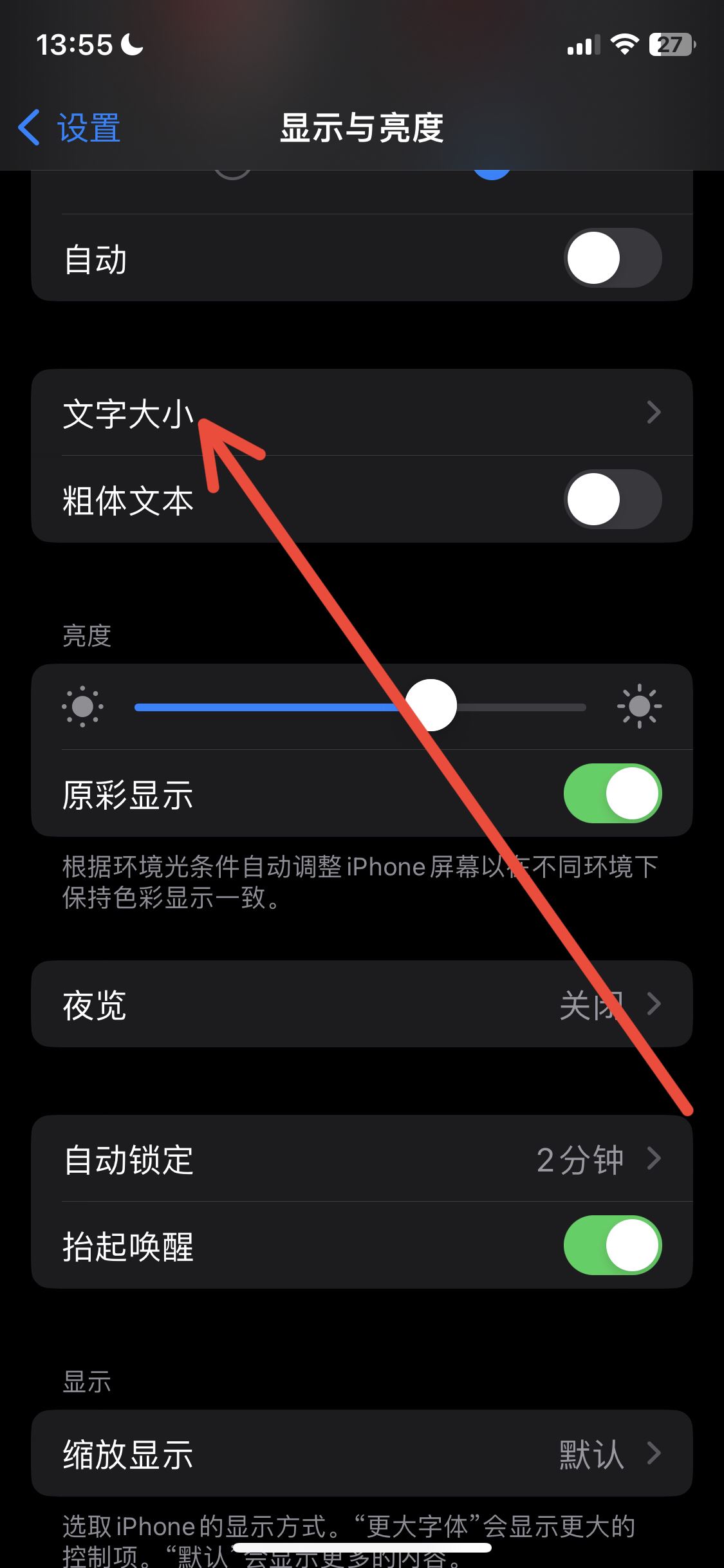 蘋果抖音極速版字體大小怎么調？